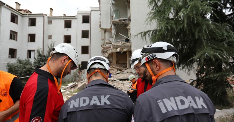 İNDAK’tan Maraş Depremi Sonrası Kapsamlı Tatbikat