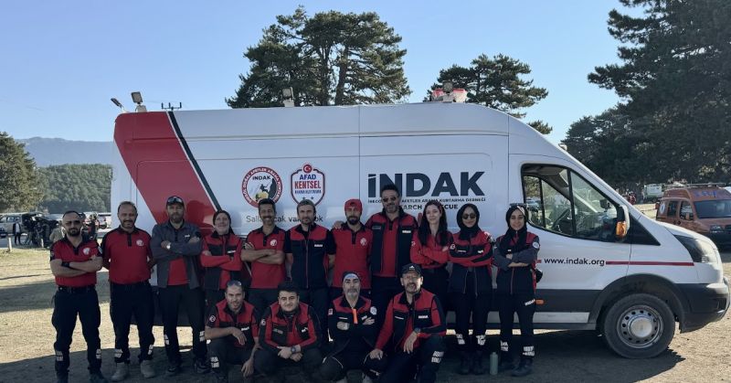 İNDAK, Keles Koca Yayla’da Bölgesel AFAD Kampına Katıldı